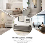 Banc de rangement large Jorge 59.1 | ART OF LIVING DESIGNS