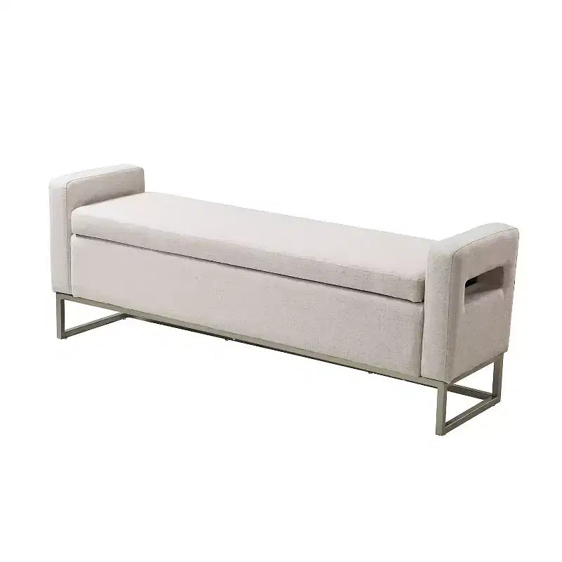 Banc de rangement large Jorge 59.1 | ART OF LIVING DESIGNS