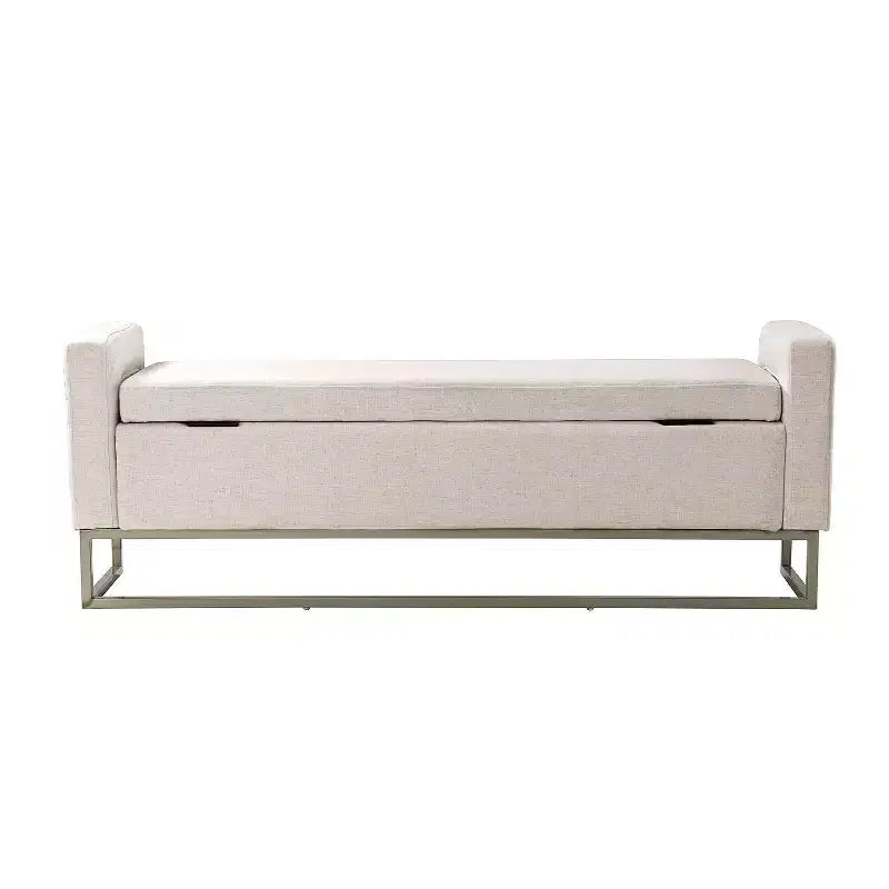 Banc de rangement large Jorge 59.1 | ART OF LIVING DESIGNS