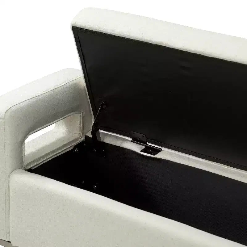 Banc de rangement large Jorge 59.1 | ART OF LIVING DESIGNS