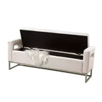 Banc de rangement large Jorge 59.1 | ART OF LIVING DESIGNS