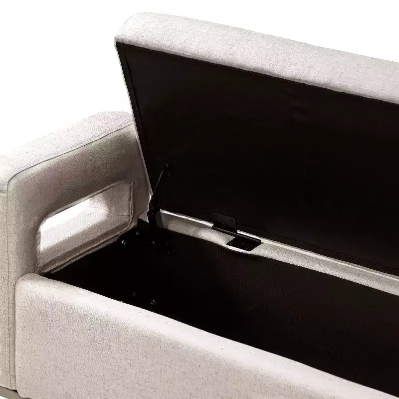 Banc de rangement large Jorge 59.1 | ART OF LIVING DESIGNS