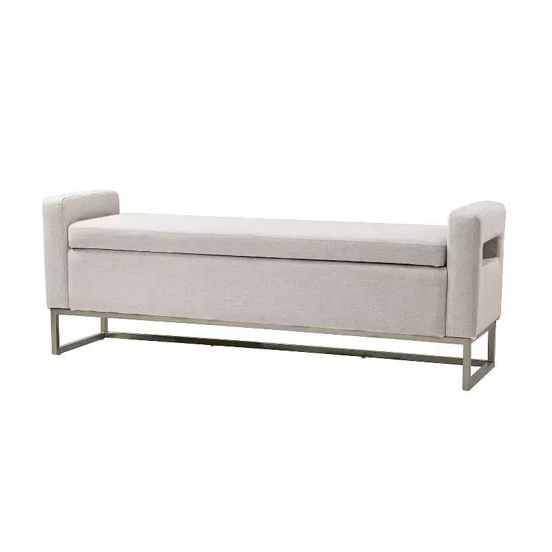 Banc de rangement large Jorge 59.1 | ART OF LIVING DESIGNS
