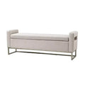 Banc de rangement large Jorge 59.1 | ART OF LIVING DESIGNS
