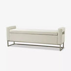 Banc de rangement large Jorge 59.1 | ART OF LIVING DESIGNS