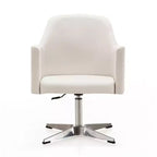 Lot de 2 chaises pivotantes réglables en hauteur en similicuir Pelo - Manhattan Comfort