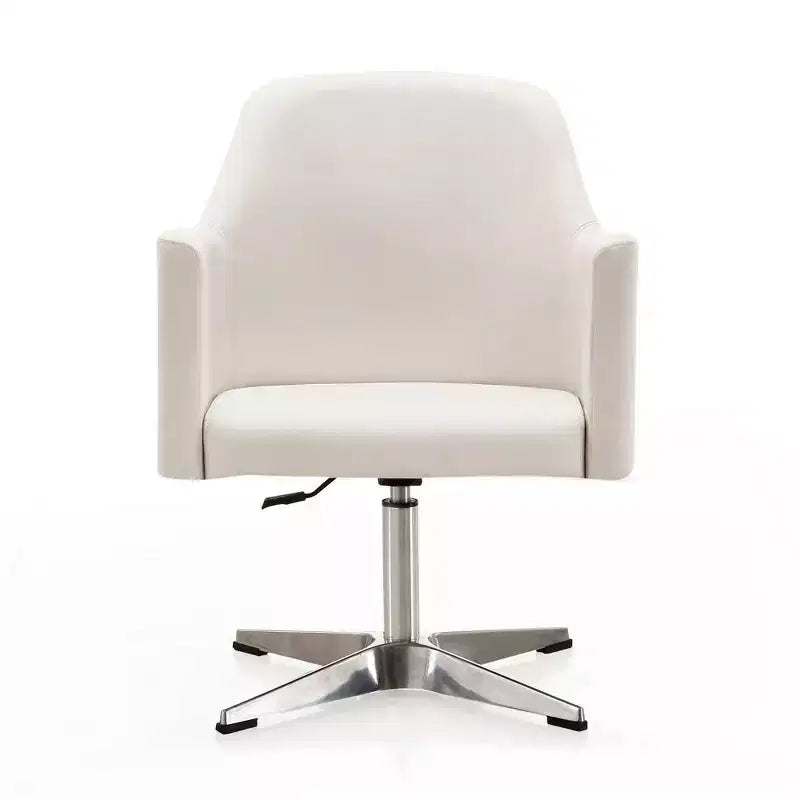Lot de 2 chaises pivotantes réglables en hauteur en similicuir Pelo - Manhattan Comfort