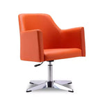Lot de 2 chaises pivotantes réglables en hauteur en similicuir Pelo - Manhattan Comfort