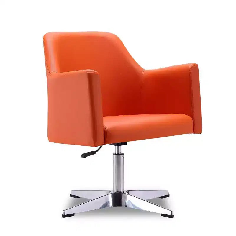 Lot de 2 chaises pivotantes réglables en hauteur en similicuir Pelo - Manhattan Comfort