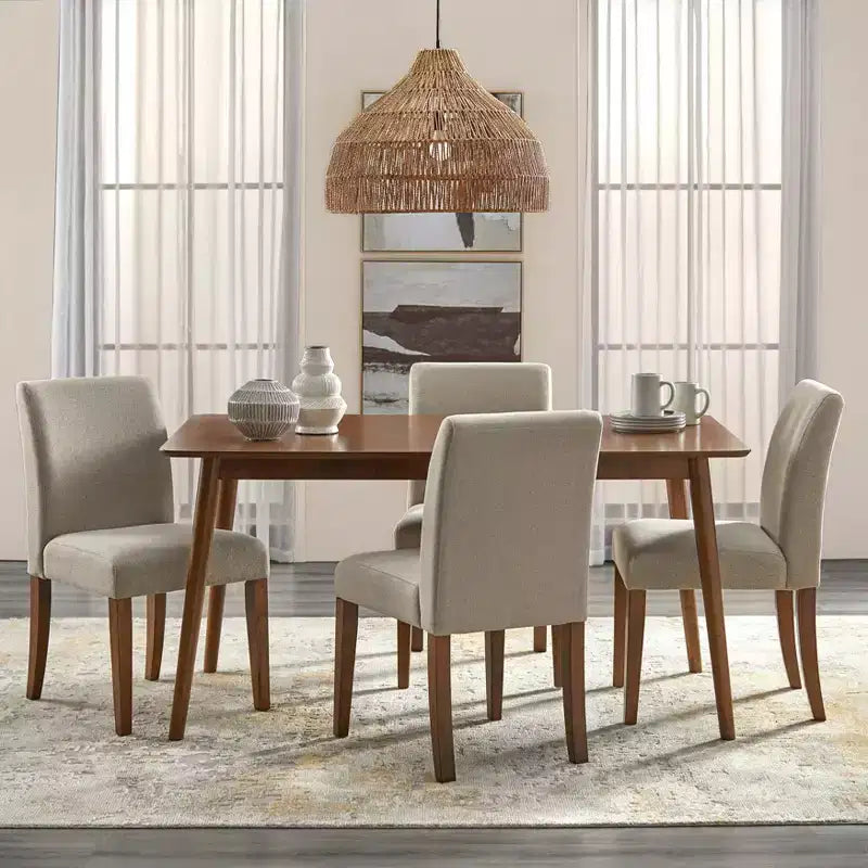 5pc Estelle Rectangular Dining Set - Buylateral