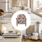Lot de 2 fauteuils confortables Giampiero pour salon avec garnitures cloutées | ART OF LIVING DESIGNS
