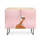 Maritza Lisa Cheetah Earrings Credenza - Deny Designs