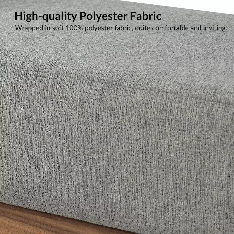 Banc d'entrée Higinio avec coussin amovible | ART OF LIVING DESIGNS