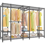 VIPEK V50 Extra Large Portable Closet Rack Wardrobe Closet Heavy Duty Clothes Rack, Max Load 1300lbs