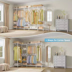 Armoire de rangement portable VIPEK V50 très grande, penderie de rangement robuste, charge maximale de 590 kg