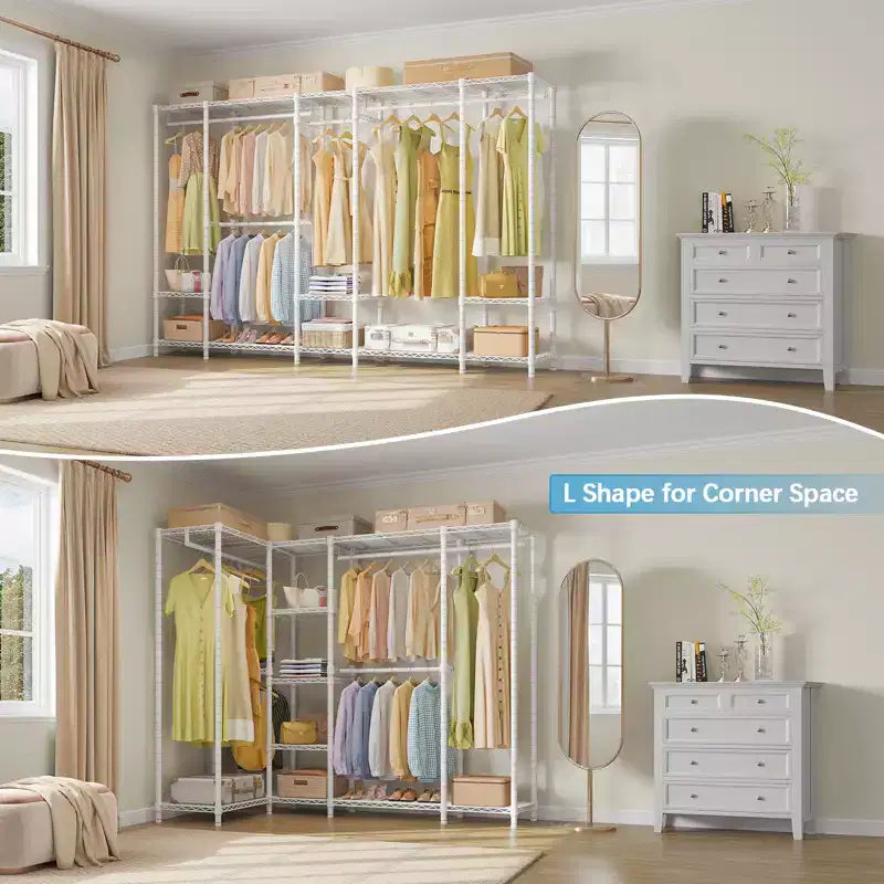 Armoire de rangement portable VIPEK V50 très grande, penderie de rangement robuste, charge maximale de 590 kg