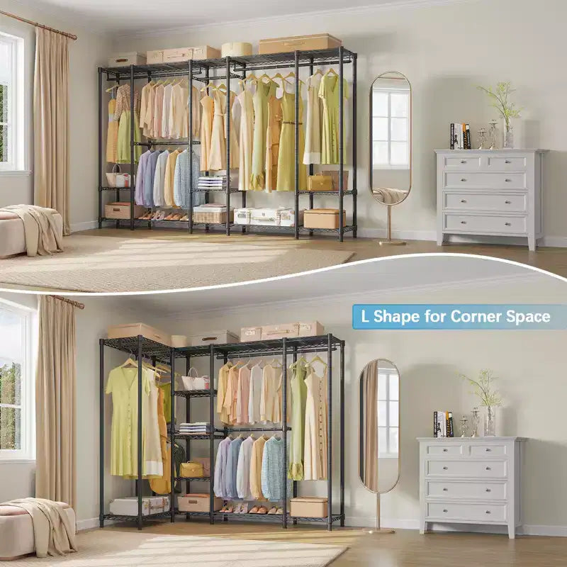 Armoire de rangement portable VIPEK V50 très grande, penderie de rangement robuste, charge maximale de 590 kg