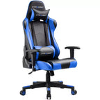 Chaise de Bureau Gaming en Cuir PU avec Appuie-tête et Coussin Lombaire Ajustables - GTRACING