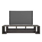 Rustik 3 Shelf TV Stand for TVs up to 80 - Nexera