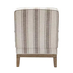 Fauteuil Rinaldo de style campagnard avec accoudoirs en bois massif pour salon, salle de détente, chambre à coucher, lot de 2 | ART OF LIVING DESIGNS
