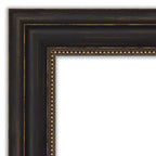 Miroir mural de salle de bain Amanti Art Accent Bronze sans biseau