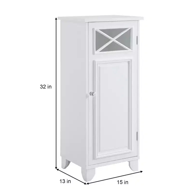 Meuble Colonne Fin Indépendant Dawson de Teamson Home, Blanc