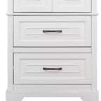 Teamson Home St. James – Armoire de rangement en bois avec 2 portes et 2 tiroirs