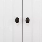 Teamson Home St. James – Armoire de rangement en bois avec 2 portes et 2 tiroirs