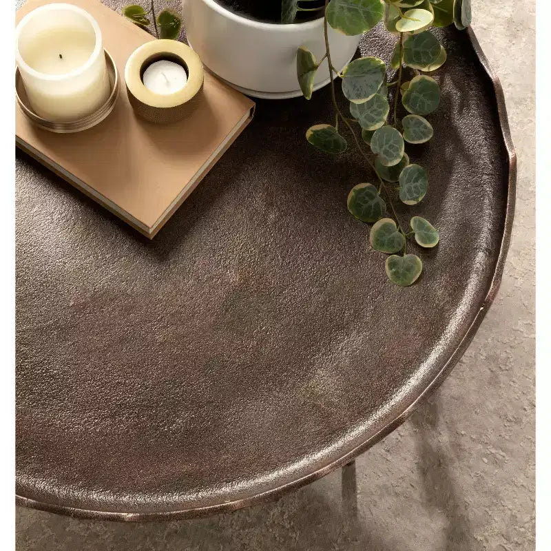 Table basse ronde Alessia de Kate et Laurel