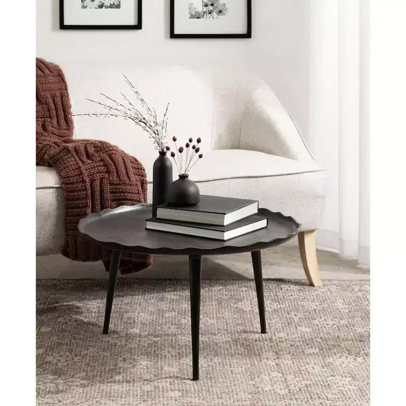 Table basse ronde Alessia de Kate et Laurel