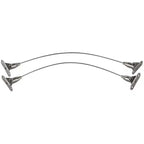 Fixation anti-basculement Mount-It! pour meubles, sangles de sécurité en acier pour enfants | Ancrages muraux sécurisés pour bibliothèque, commode, protection sismique pour bébés et animaux de compagnie