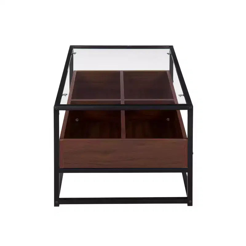 Table Basse en Verre Trempé LumiSource - Display