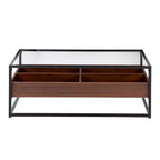 Table Basse en Verre Trempé LumiSource - Display