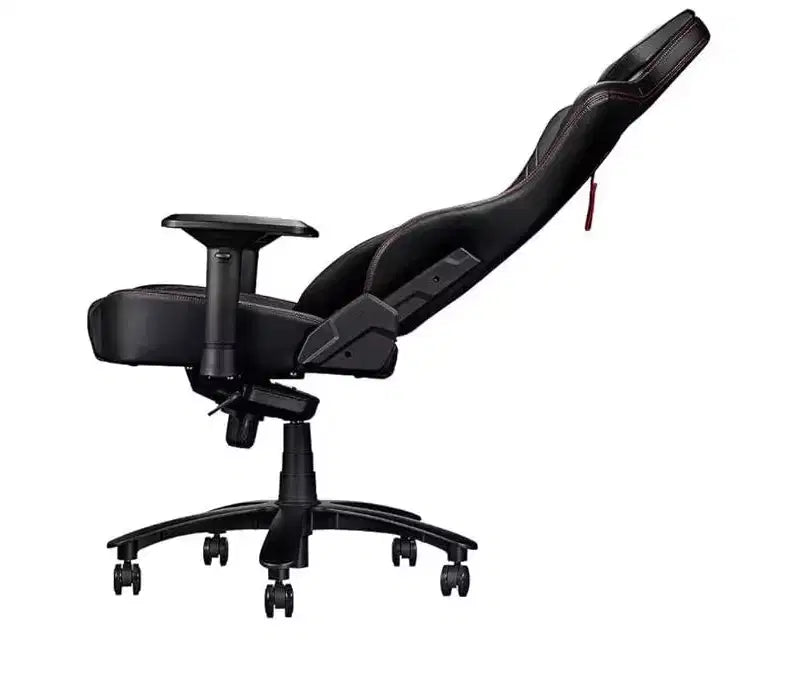 ASUS ROG Chariot RGB Gaming Chair Memory Foam Lumbar Support, 4D Adjustable Armrest, Reclining Backrest, Breathable Leatherette Material