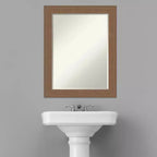 Miroir mural de salle de bain biseauté petite Amanti Art Alta