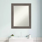Miroir mural de salle de bain biseauté petite Amanti Art Alta