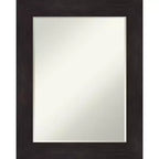 Miroir Mural de Salle de Bain Amanti Art Furniture Espresso Narrow Petite Bevel