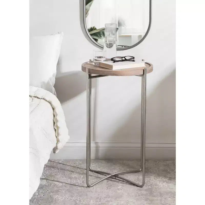 Table d'appoint ronde Kate et Laurel Vale
