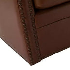 Fauteuil pivotant Gabino 29 large en cuir véritable, lot de 2 | ART OF LIVING DESIGNS