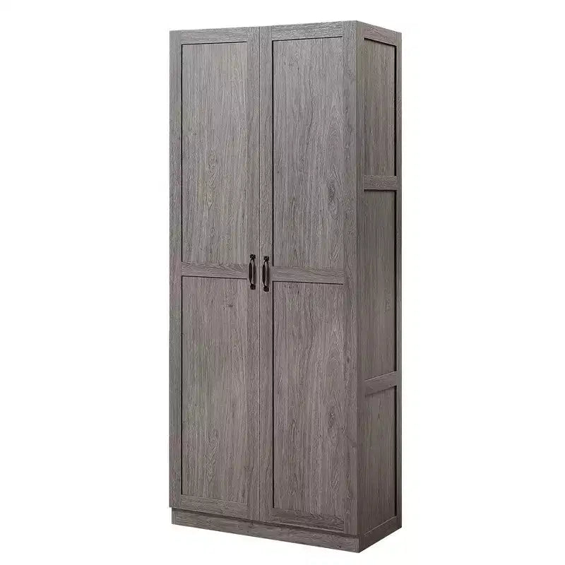 Lot de 2 armoires de rangement autoportantes à 7 étagères Hopkins Modern – Manhattan Comfort