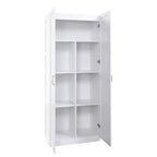 Lot de 2 armoires de rangement autoportantes à 7 étagères Hopkins Modern – Manhattan Comfort