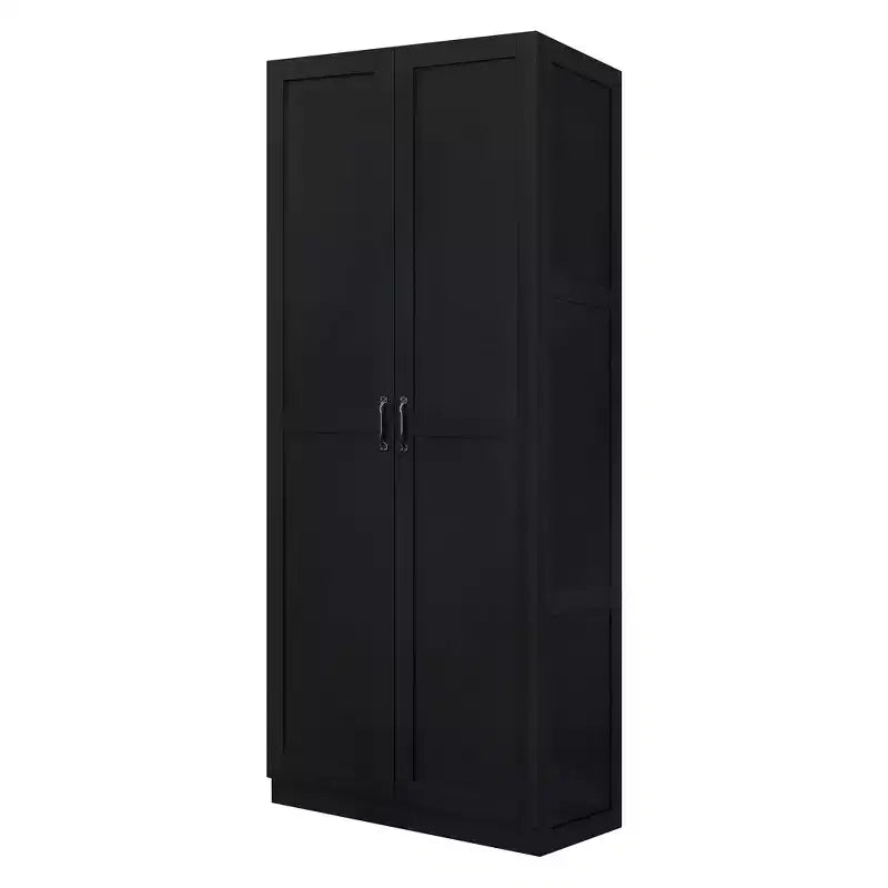 Lot de 2 armoires de rangement autoportantes à 7 étagères Hopkins Modern – Manhattan Comfort