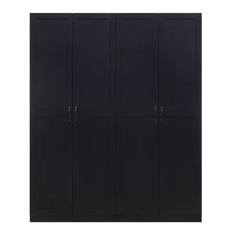 Set of 2 Hopkins Modern 7 Shelf Freestanding Storage Closets - Manhattan Comfort