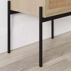 Table d'appoint Andrew Wood et Rattan - Nathan James