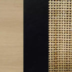 Table d'appoint Andrew Wood et Rattan - Nathan James