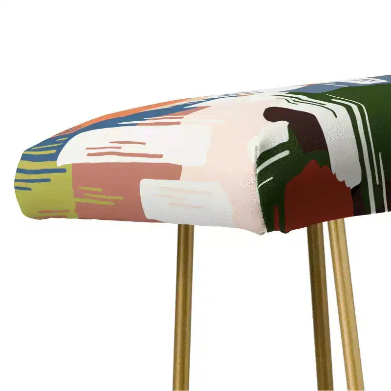 Marta Barragan Camarasa Couleurs Abstraites Banc Nature - Deny Designs
