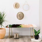 Marta Barragan Camarasa Couleurs Abstraites Banc Nature - Deny Designs