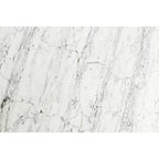 Table d'appoint rectangulaire en marbre noir italien Cima de la collection Bianco