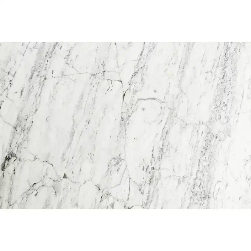 Table d'appoint rectangulaire en marbre noir italien Cima de la collection Bianco