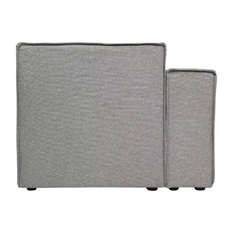 Fauteuil modulaire Emma et Oliver côté gauche avec accoudoir